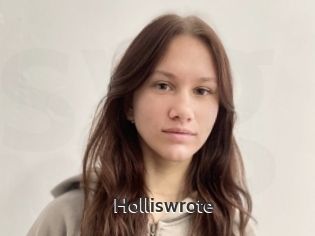 Holliswrote