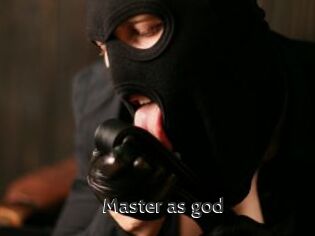 Master_as_god